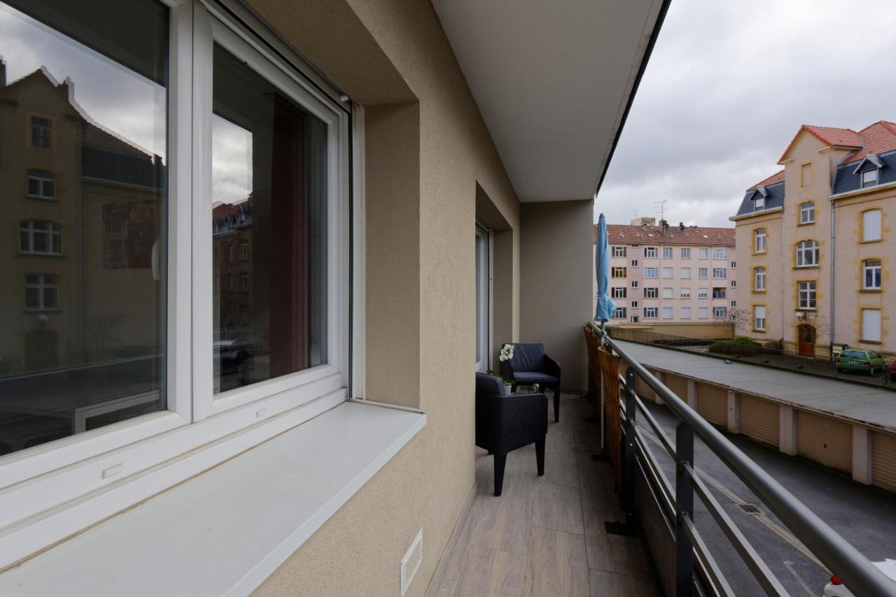 Belchamps Metz Gare Pompidou Apartment Bagian luar foto